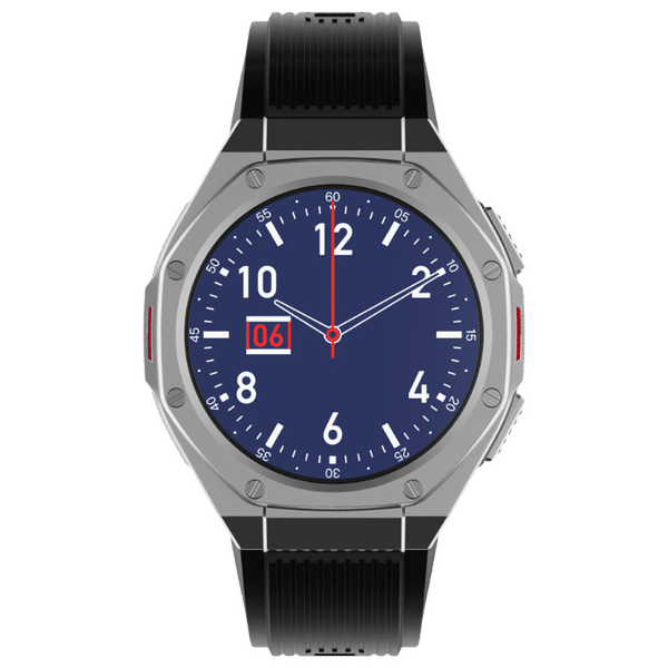 boAt Enigma X600 Smartwatch with Bluetooth Calling (42mm, AMOLED Display, IP68 Water Resistant, Jet Black Strap)_1