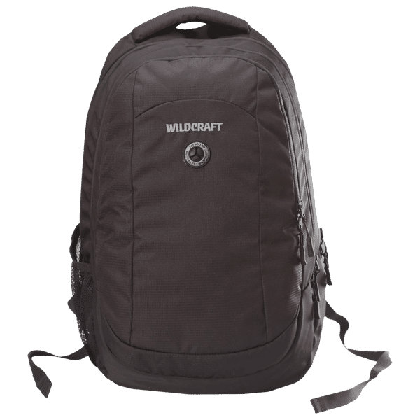 WILDCRAFT Power Polyester Laptop Backpack (24 L, Spacious and Modish, Black)_1