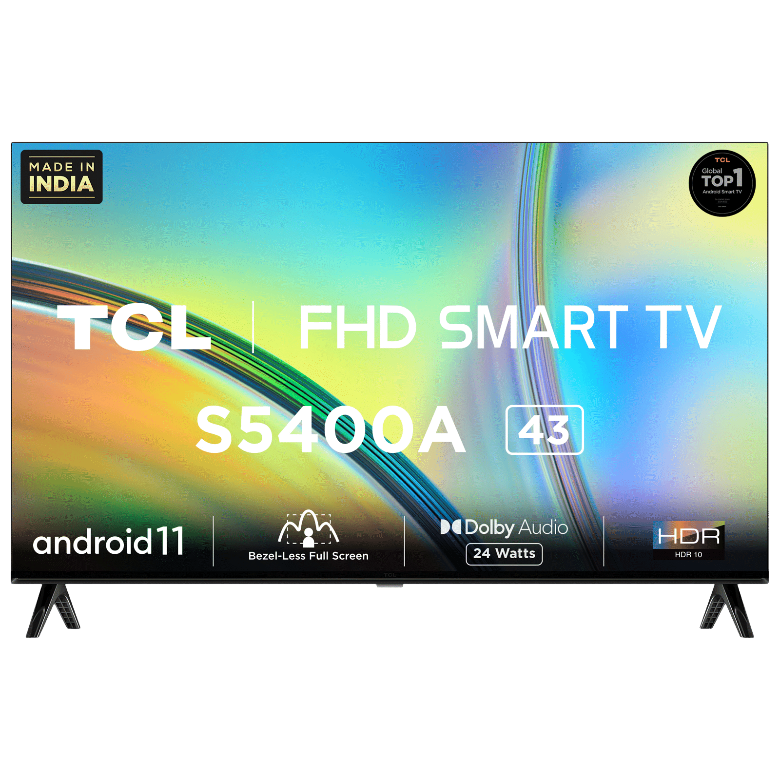Smart Tv TCL 43 L43S5400F HDR10 Android Tv - Casa del Audio
