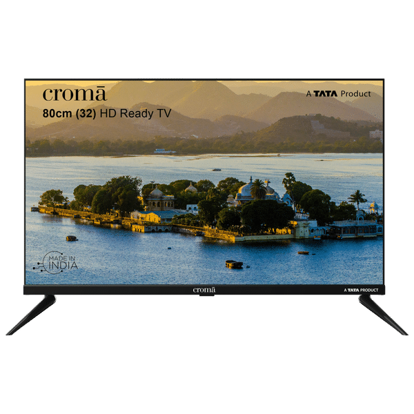 Croma CREL032HBD307601 80 cm (32 inch) HD Ready LED TV with Bezel Less Display (2023 model)_1