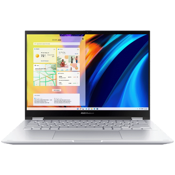 ASUS Vivobook S Flip AMD Ryzen 7 2-in-1 Laptop (16GB, 1TB SSD, Windows 11 Home, 14 inch FHD Display, MS Office 2021, Cool Silver, 1.5 KG)_1