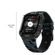 FIRE-BOLTT Combat Smartwatch with Bluetooth Calling (49.5mm TFT Display, IP68 Water Resistant, Camo Black Strap)_3
