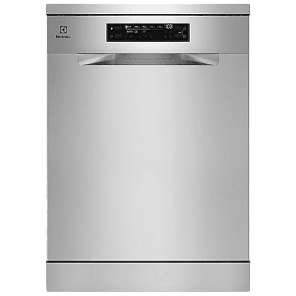 Electrolux UltimateCare 700 14 Place Settings Free Standing Dishwasher with 8 Wash Programs (No Pre-rinse Required, Stainless Steel)_1