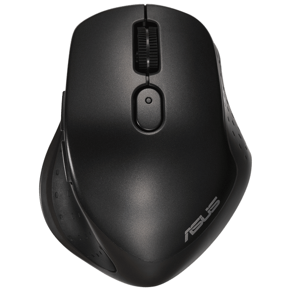 ASUS Silent MW203-BK Bluetooth 5.0 & 2.4GHz Wireless Optical Mouse with Vertical Scroll Wheel (2400 DPI Adjustable, Auto Sleep Mode, Black)_1