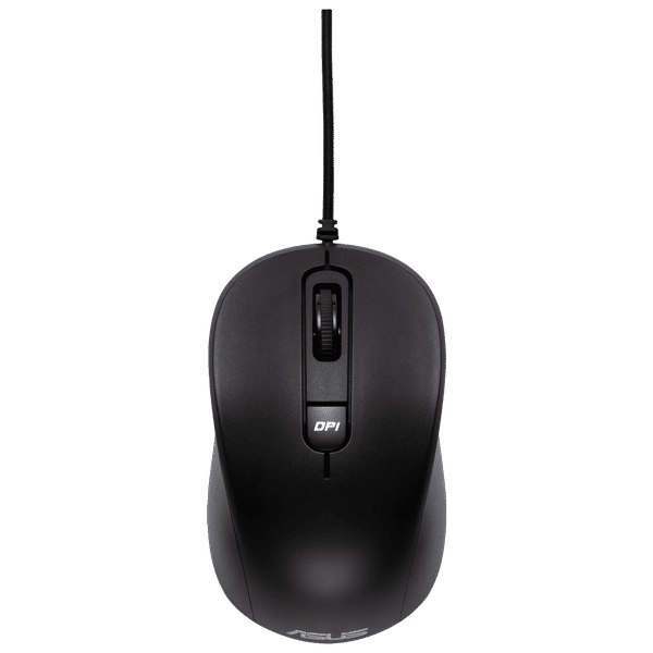 ASUS MU101C Wired Mouse (3200 DPI, Advanced Tracking Technology, Black)_1