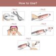 FINISHING TOUCH FLAWLESS Rechargeable Cordless Dry Trimmer for Eyebrow with Women (German Technology, Brows Blush)_3