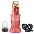 NutriSmart Nutriblend 500 Watt 2 Jars Mixer Grinder (22000 RPM, Overload Protection, Matt Pink)_1