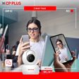 CP PLUS ezyKam Plus Full HD WiFi Dome CCTV Security Camera (Two Way Audio, CP-E26AM, White)_3