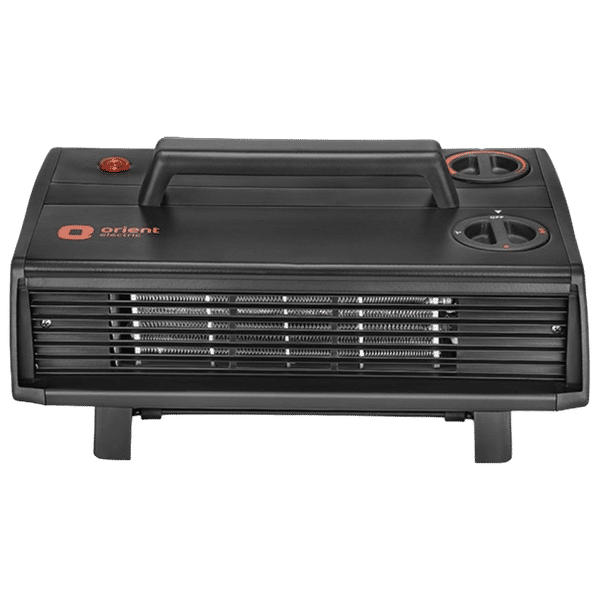 Orient 2000 Watts Non Segging Fan Room Heater (2 Heat Settings, HC2004D, Black) _1