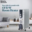 morphy richards 2900 Watt PTC Fan Oil Filled Room Heater (OFR 9F, White)_4