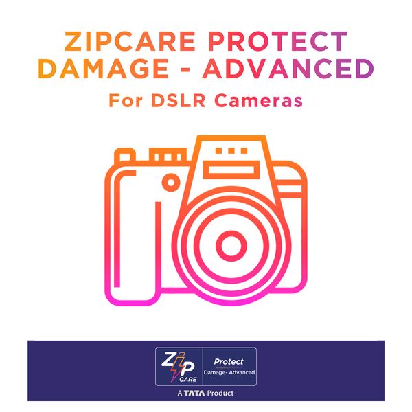 ZipCare Protect Damage Advanced 1 Year for DSLR Cameras (Rs. 100000 - Rs. 110000)_1