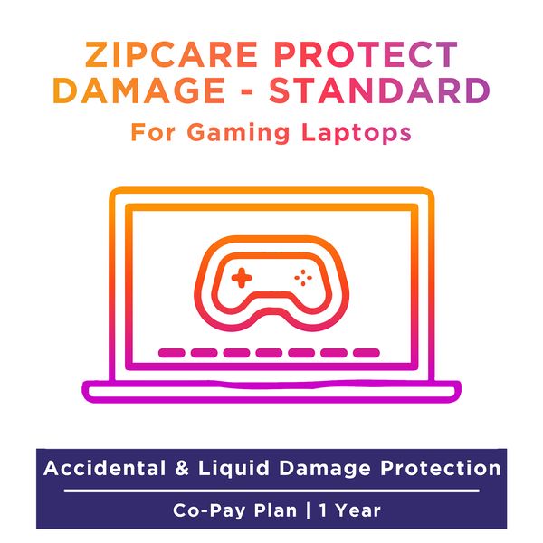 ZipCare Protect Damage Standard 1 Year for Gaming Laptop (Rs. 185000 - Rs. 190000)_1