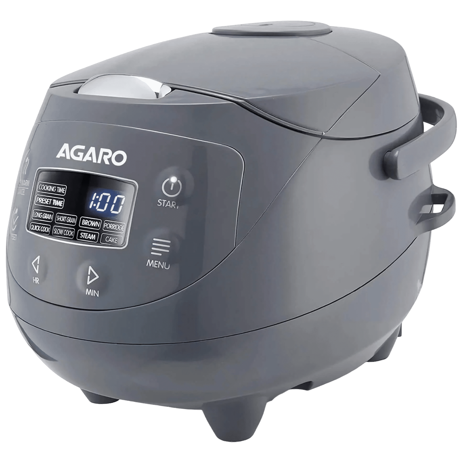 Buy AGARO Imperial 2 Litre Electric Rice Cooker with Keep Warm Function  (Grey) Online - Croma