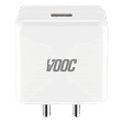 Vaku 20W Type A VOOC Flash Charger (Smart Build Technology, White)_1