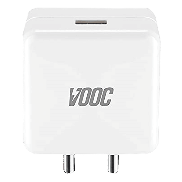 Vaku 20W Type A VOOC Flash Charger (Smart Build Technology, White)_1