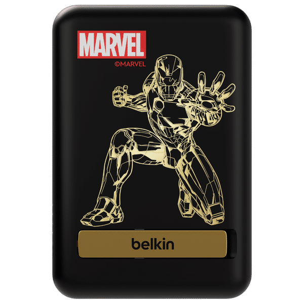belkin Ironman 5000 mAh 7.5W Fast Charging Power Bank (1 USB Type C Port, Overcharge Protection, Black)_1