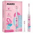 AGARO REX Dlx Electric Toothbrush for Kids (6 Cleaning Modes, Pink)_1