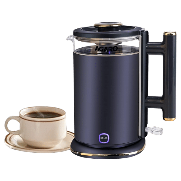 AGARO Regal 1355 Watt 1.5 Litre Electric Kettle with Cool Touch Handle (Black)_1