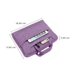 in base Denim Laptop Sling Bag for 11.6 Inch Laptop (Water Resistant, Purple)_2