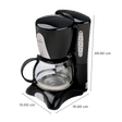 Russell Hobbs 800 Watt 6 Cups Manual Espresso Coffee Maker with Non Drip Valve (Black)_2