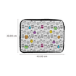 macmerise Owl Art Neoprene Laptop Sleeve for 13 Inch Laptop (Water Resistant, Multi Color)_3