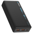 stuffcool Major Plus 20000 mAh 22.5W Fast Charging Power Bank (2 Type A, 1 Micro USB and 1 Type C Port, Short Circuit Protection, Black)_1