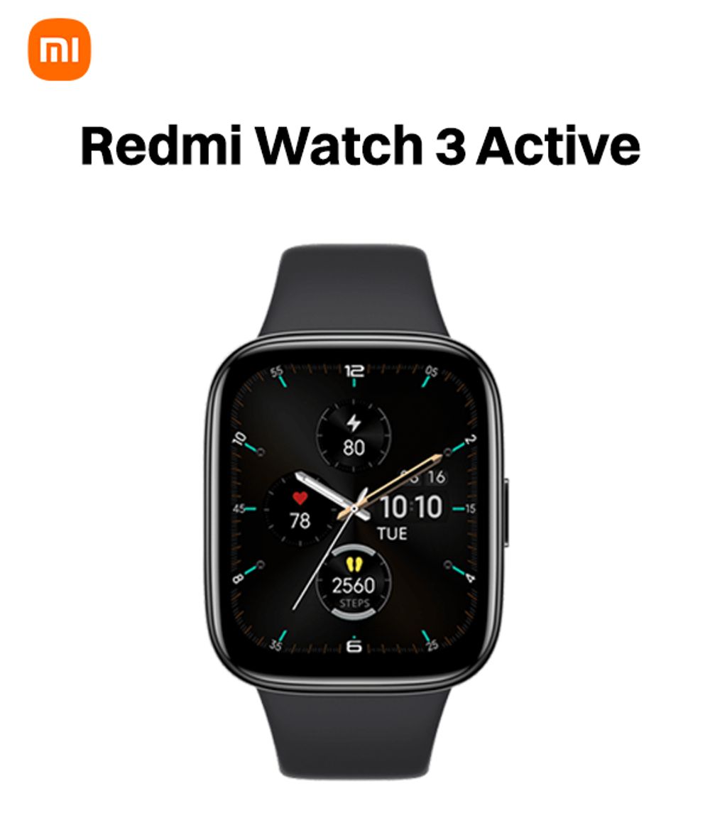 Global Version Xiaomi Redmi Watch 3 Active Smart Watch 1.83 LCD Display  289mAh Heart Rate Blood Oxygen Monitor Fitness Tracker