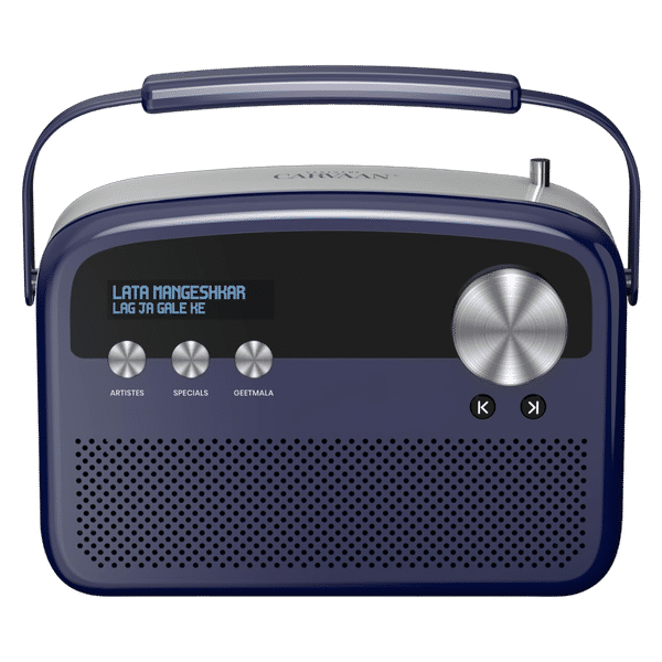 SAREGAMA Carvaan Lite 20 Watts Portable Bluetooth Speaker(5 Hours Playtime, SCL 190, Royal Blue)_1