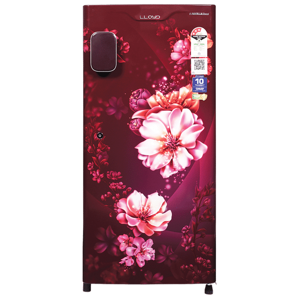 LLOYD 188 Litres 3 Star Direct Cool Single Door Refrigerator with Bactsheild Technology (GLDC203ST4JC, Cherry Blossom Wine)_1