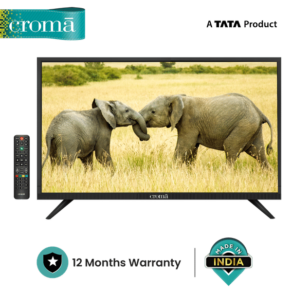 Croma 98 cm (39 inch) HD Ready LED TV with A+ Grade Panel (2022 model)_1