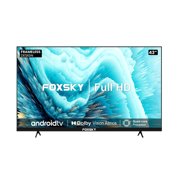 FOXSKY 109 cm (43 inch) Full HD LED Smart Android TV with Ultra Vivid High Contrast Panel_1