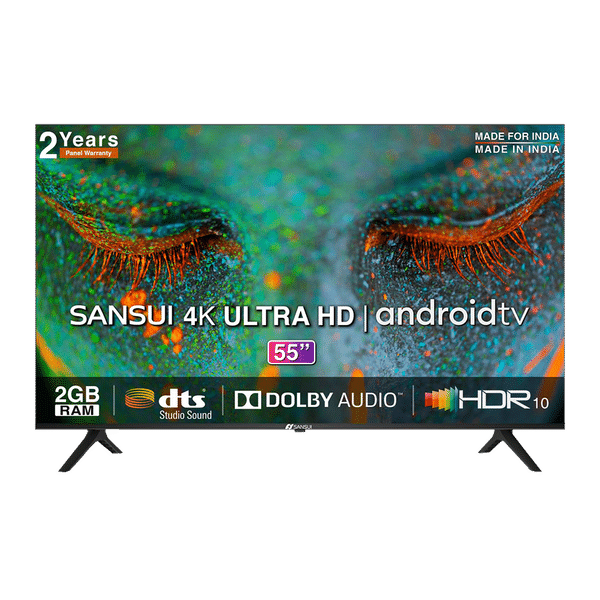 SANSUI 140 cm (55 inch) 4K Ultra HD LED Android TV with Dolby Atmos (2021 model)_1