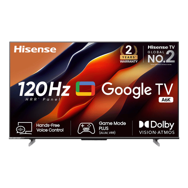 Hisense A6K 140 cm (55 inch) 4K Ultra HD LED Google TV with Dolby Atmos_1