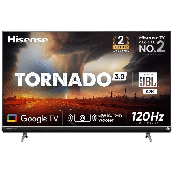 Hisense A7K 165 cm (65 inch) 4K Ultra HD LED Google TV with Dolby Vision and Dolby Atmos_1