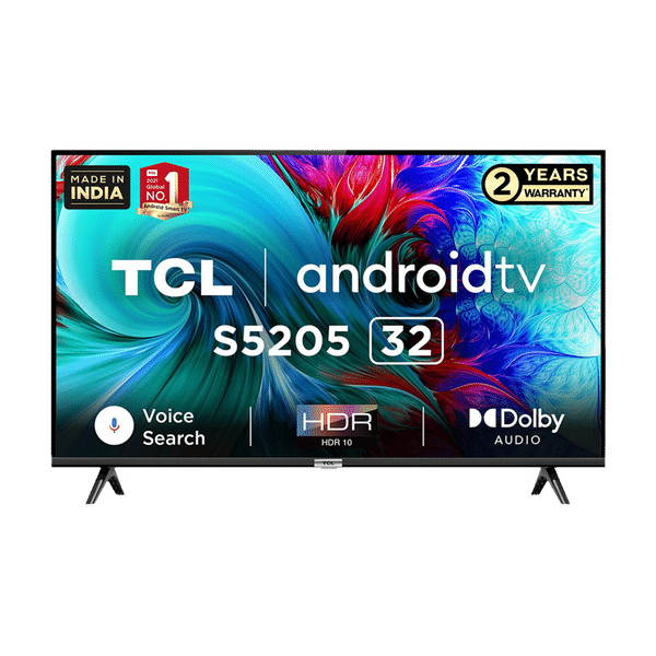 TCL S5205 81 cm (32 inch) HD Ready LED Smart Android TV with Google Assistant (2021 model)_1