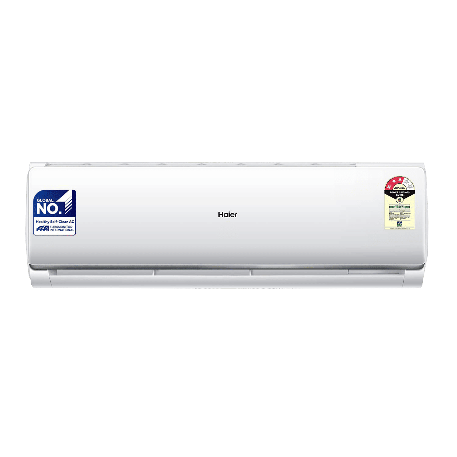 Haier Turbo Cool Plus 1 Ton 3 Star Split AC (2023 Model, Copper Condenser, Micro Anti Bacterial Filter, HSU13T-TQS3BE-FS)