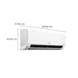 LG 6 in 1 Convertible 2 Ton 3 Star AI Dual Inverter Split AC with 4-Way Swing (2023 Model, Copper Condenser, RS-Q24ENXE)_3