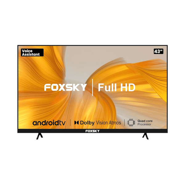 FOXSKY FS-VS 108 cm (43 inch) Full HD LED Smart Android TV (2021 model)_1