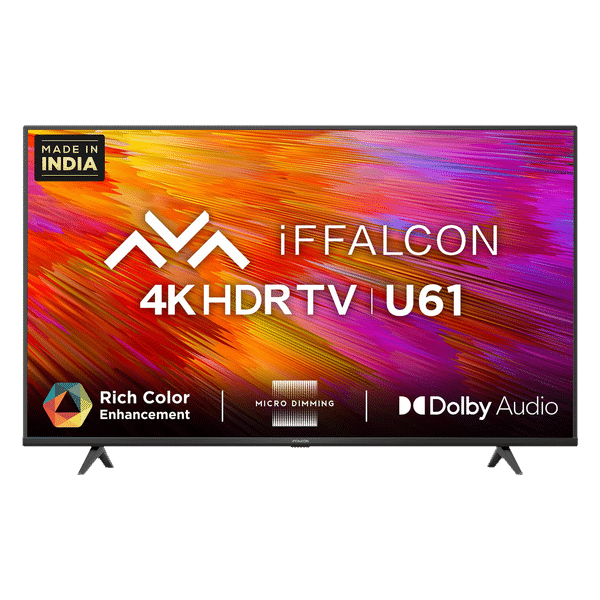 iFFALCON U61 164 cm (65 inch) 4K Ultra HD LED Smart Android TV with Google Assistant (2021 model)_1