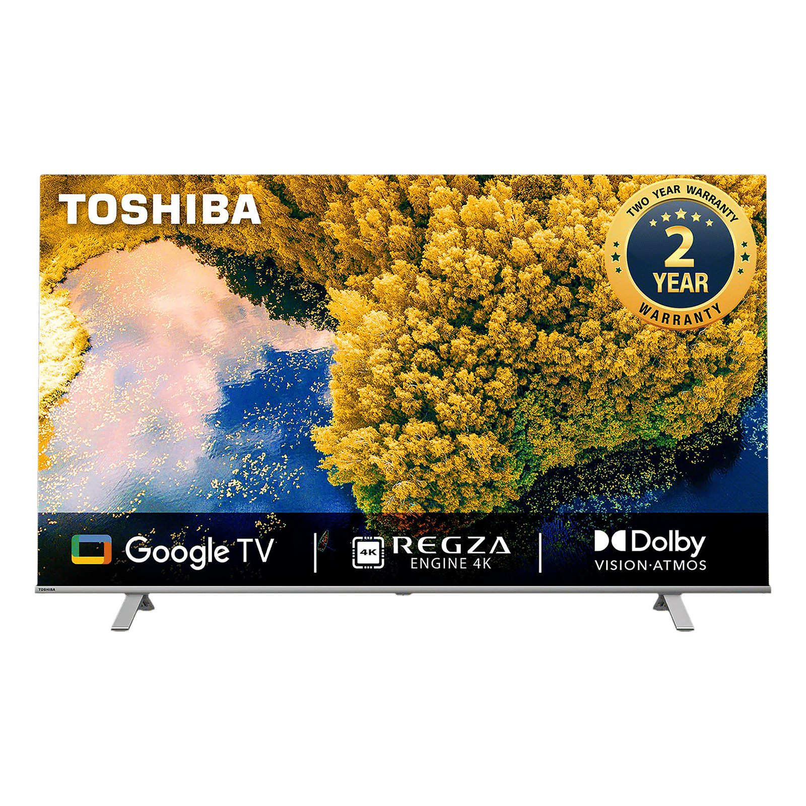 Buy TOSHIBA C350LP 108 cm (43 inch) 4K Ultra HD LED Android TV with Google Assistant (2022 model) Online – Croma