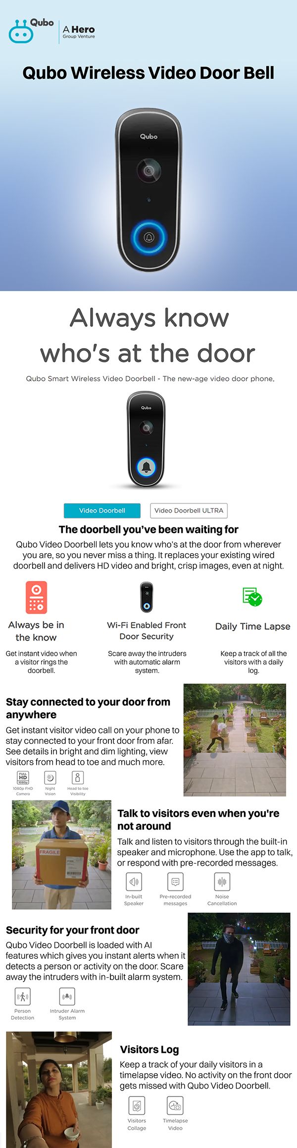 Ring Certified Refurbished 1080p HD Wi-Fi Video Wired Smart Door Bell Pro  Camera, Smart Home, Works with Alexa R8VRP6-0EN0 - The Home Depot