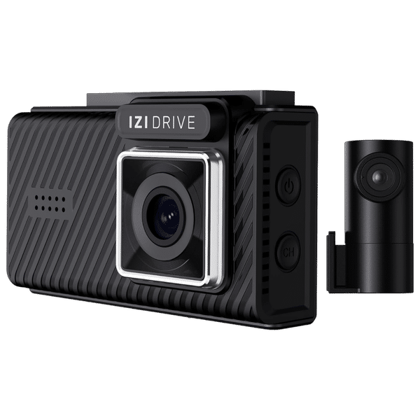 IZI Drive Plus 4K and 5MP Dash Camera with Advanced Parking Mode (Black)_1