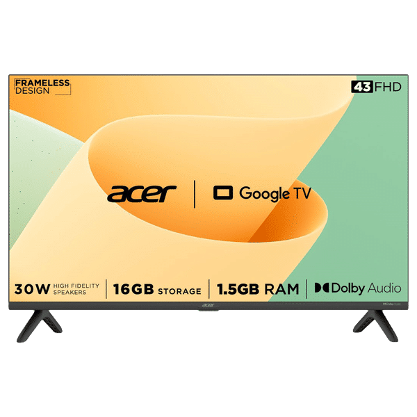 acer Advanced I Series 109 cm (43 inch) Full HD LED Smart Google TV with 30W Dolby Audio (2023 model)_1