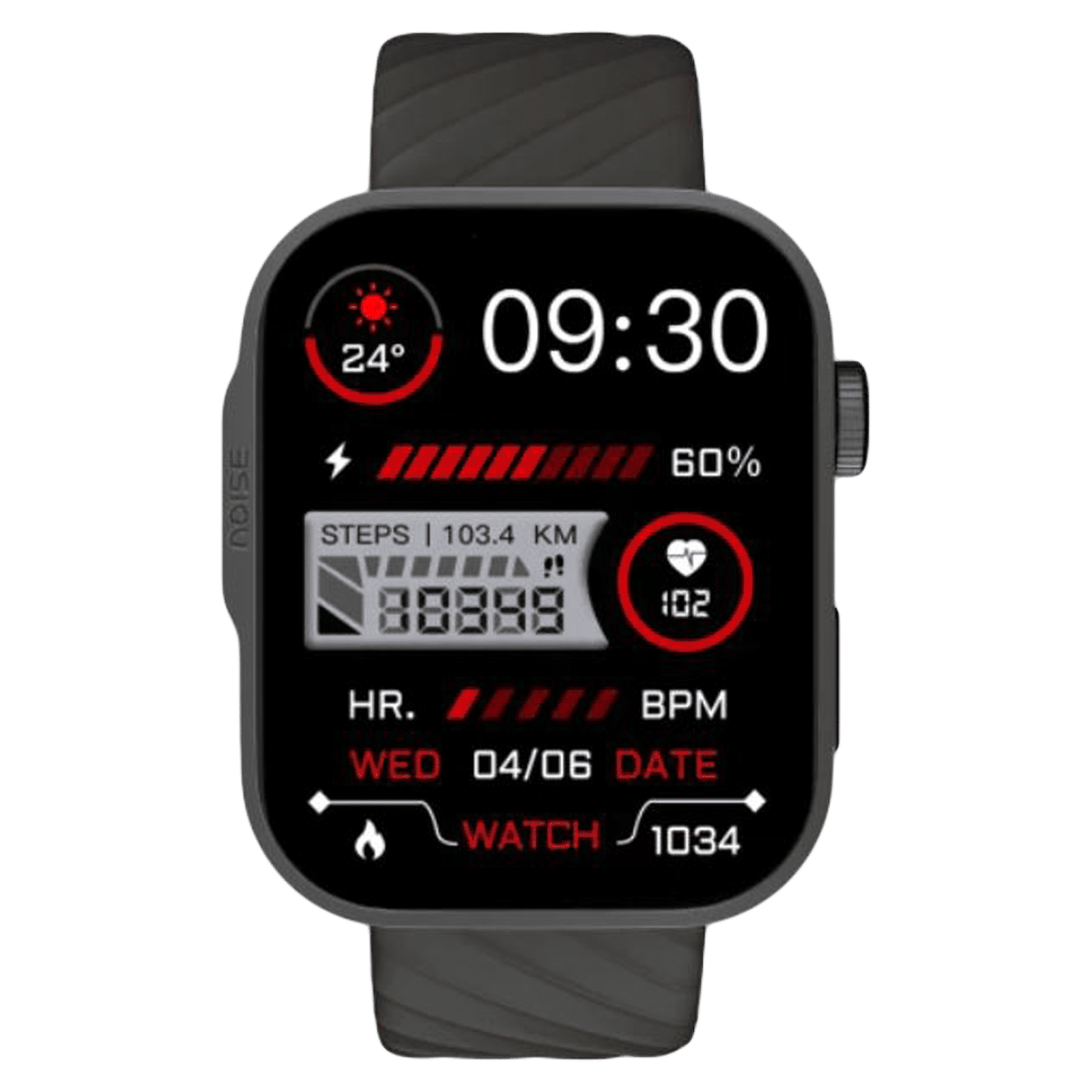 Noise ColorFit Pro 2 Full Touch Control Smart Watch with 35g Weight &  Upgraded LCD Display,