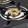 Sunflame Desire Toughened Glass Top 4 Burner Manual Gas Stove (Powder Coated Pan Supports, Black)_2