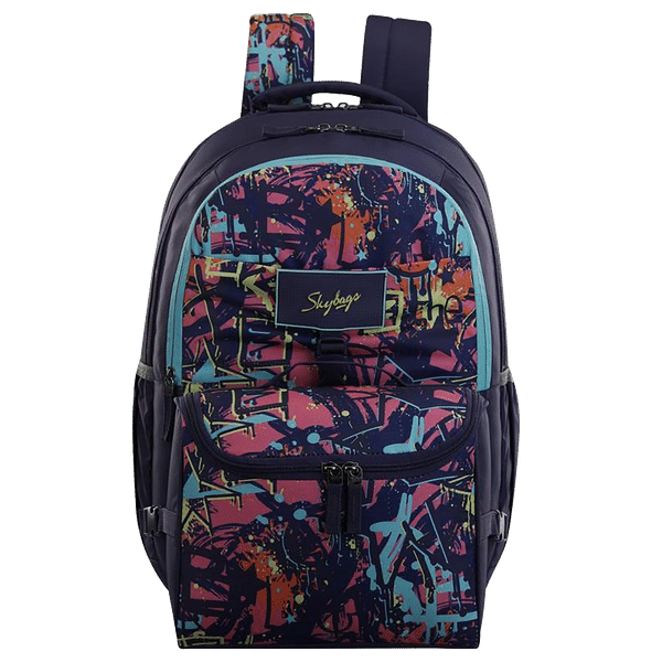 Sky Bags Astro Extra 4 34 Litres Mini Gucci Backpack (Rain Cover, BPAST4TPPL, Purple)_1