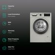 BOSCH 9 kg Fully Automatic Front Load Washing Machine (Series 8, WGA1440XIN, Multiple Water Protection, Silver Inox)_2