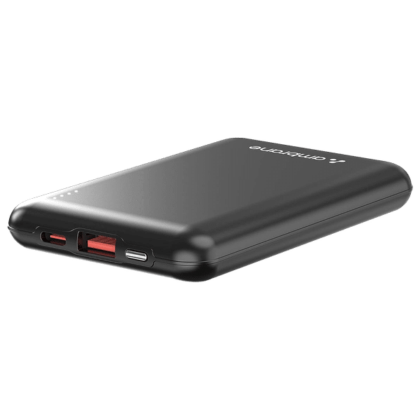 ambrane Powerlit 10000 mAh 22.5W Fast Charging Power Bank (1 Type A and 1 Type C Ports, Dual BoostedSpeed Output, Black)_1