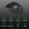 iGear Wireless Optical Gaming Mouse with 6 Button Control (1600 DPI Adjustable, 3 Million Clicks, Black)_2