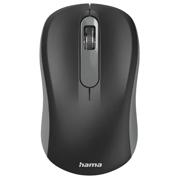 hama AMW-200 2.4GHz Wireless Optical Mouse with 3 Buttons (1600 DPI, Nano Receiver, Black)_1